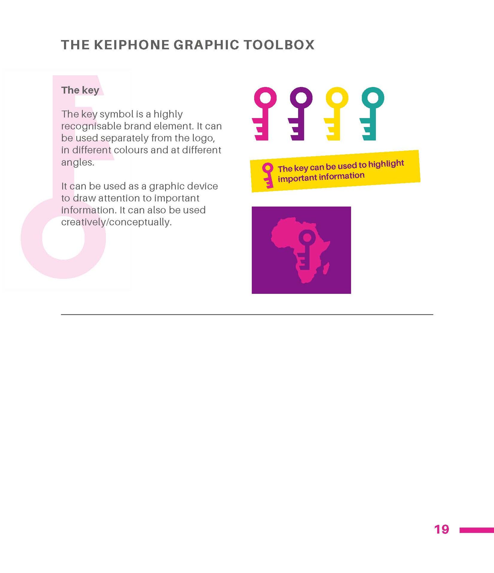 KEI Phone page from Brand Guide
