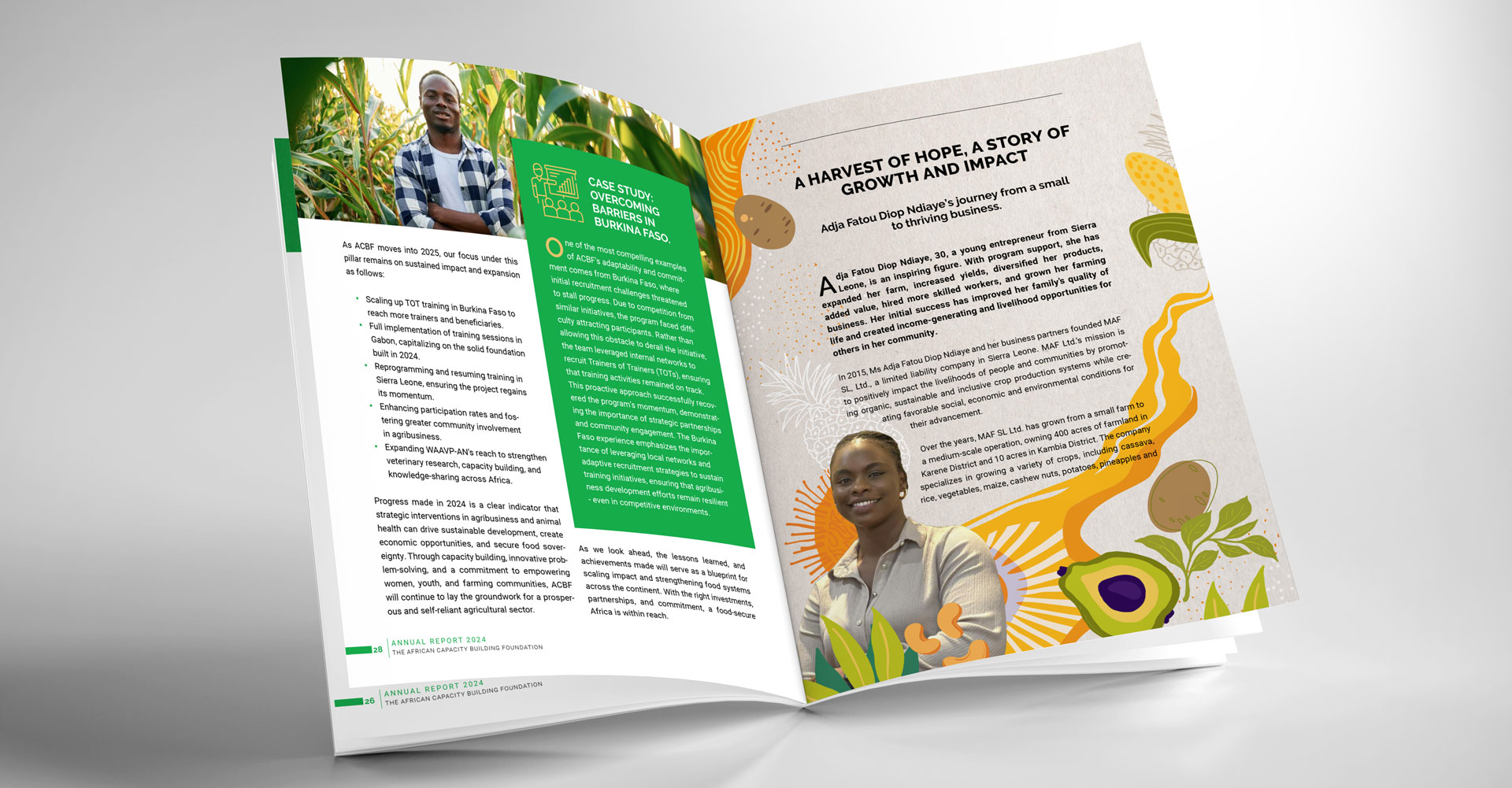 ACBF Annual report 2024 open spread