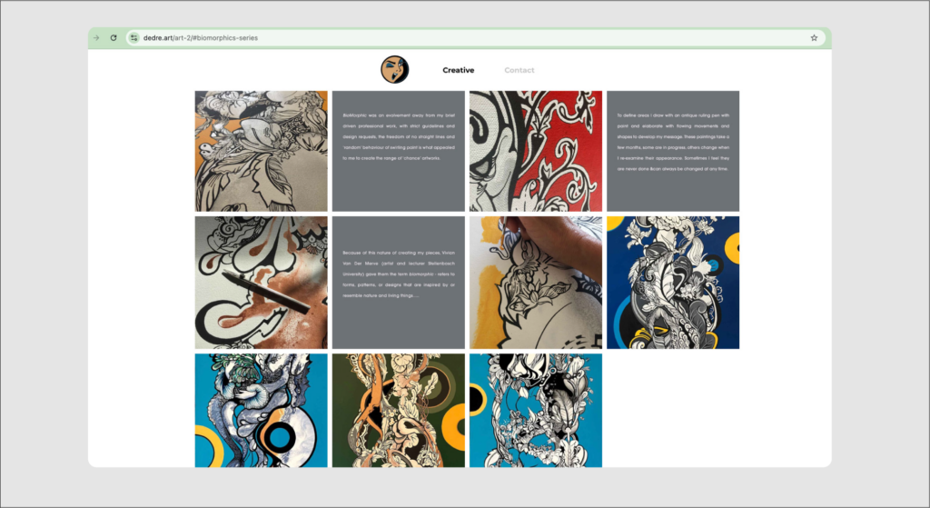 Dedre Web Art